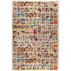Image 1 : 1969 Topps Baseball Uncut Sheet with Two Mickey Mantle #500 Cards