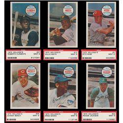 1970 Kellogg's Baseball Complete HIGH GRADE Set of 75 Cards - NM/MT to MINT