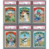 Image 1 : 1972 Topps Collection of Signed Cards with Six PSA/DNA Graded and Encapsulated