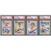 Image 1 : 1983 Donruss Hall of Fame Heroes Autographed Collection with (4) PSA/DNA Graded