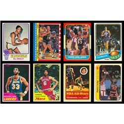 1973-1987 Topps and Fleer Basketball Card Collection of Near Sets (8)
