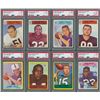 Image 1 : 1966-67 Philadelphia Football Card Collection with (8) PSA Graded