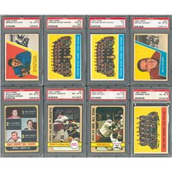 1950s-1972 Topps Hockey Collection with PSA Graded