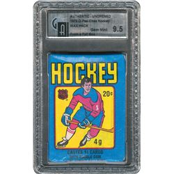 1979 O-Pee-Chee Hockey Wax Pack - GAI GEM MINT 9.5