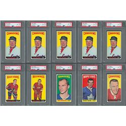 1964 Topps Hockey High Grade PSA Collection (11)