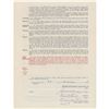Image 1 : Earle Combs 1935 New York Yankees Signed Player Contract (Final Season)