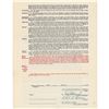 Image 1 : Bob Lemon 1946 Cleveland Indians Signed Player Contract