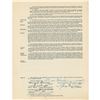 Image 1 : Hank Bauer 1950 New York Yankees Signed Player Contract