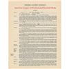 Image 2 : Johnny Mize 1950 New York Yankees Signed Player Contact