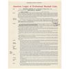 Image 2 : Reggie Jackson 1971 Oakland Athletics Signed Player Contract