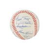 Image 4 : 500 Home Run Club Multi-Signed Ball with 21 Signatures including Mantle and Williams - PSA/DNA
