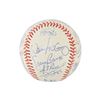 Image 5 : 500 Home Run Club Multi-Signed Ball with 21 Signatures including Mantle and Williams - PSA/DNA