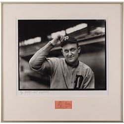 Ty Cobb Signature