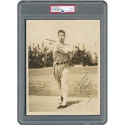 Joe DiMaggio Signed Photograph - PSA MINT 9