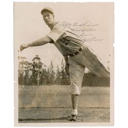 Lefty Grove Signed Photograph