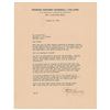 Image 1 : Rogers Hornsby 1939 Signed Typed Letter
