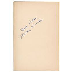 Mickey Mantle Signed Book