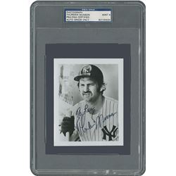 Thurman Munson Signed Photograph