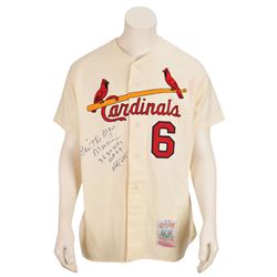 Stan Musial Signed Jersey