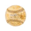 Image 1 : New York Giants 1936 Signed Baseball