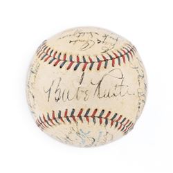 New York Yankees 1934 Signed Baseball