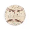 Image 1 : New York Yankees 1934 Signed Baseball