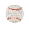Image 1 : Perfect Game Pitchers Multi-Signed Baseball with 16 Signatures including Koufax and Halladay - PSA/D