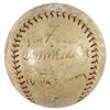 Image 2 : Babe Ruth and Walter Johnson Signed Baseball