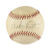 Image 1 : Babe Ruth Single Signed Baseball