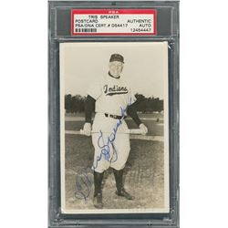 Tris Speaker Signed Photograph