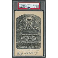 Cy Young Signed HOF Card - PSA/DNA