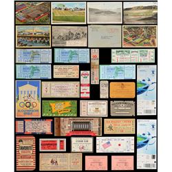 1930s-1970s Multi Sport Ticket Collection