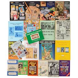 1960s-1980s Vast Sports Collectibles Catalog and Reference Book Library with Complete Run of All Mas