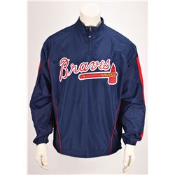 Tom Glavine's Game-Worn 2008 Atlanta Braves Cool Base Jacket