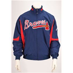 Tom Glavine's Game-Worn 2008 Atlanta Braves Therma Base Jacket