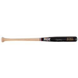 Tom Glavine Signed Game-Issued Baseball Bat