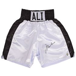 Muhammad Ali Signed Boxing Trunks