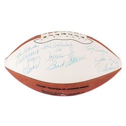 Green Bay Packers Hall of Famers Signed Football