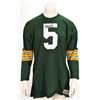 Image 1 : Paul Hornung Signed Jersey and Photograph
