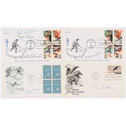 Hockey Legends Signed Cover Collection of (7)