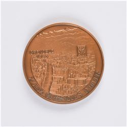 Grenoble 1968 Winter Olympics Bronze Participation Medal