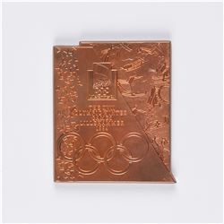 Lillehammer 1994 Winter Olympics Copper Participation Medal