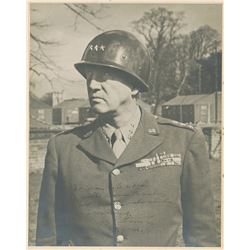 George S. Patton Signed Photograph