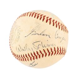 Mercury Seven Signed Baseball