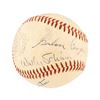 Image 1 : Mercury Seven Signed Baseball