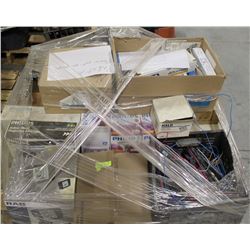 PALLET OF ASSORTED BULBS AND ELECTRICAL