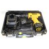 Image 1 : DEWALT 9.6V CORDLESS DRILL WITH TWO BATTERIES AND