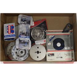 BOX OF DRILL BITS & DISCS