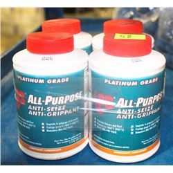 LOT OF 4 LPS ALL PURPOSE ANTI-SEIZE