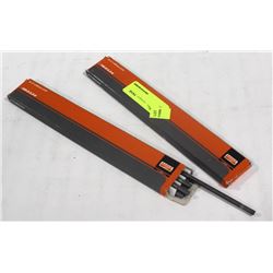 2 BOXES OF ROUND METAL FILES 8"X5.5"